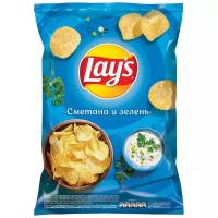 Чипсы Lay's картофельные, зелень-сметана, 50 г