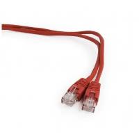 Сетевой кабель Gembird Cablexpert UTP cat.5e 0.25m Red PP12-0.25M/R