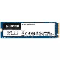 SSD накопитель Kingston NV1 SNVS/1000G 1ТБ, M.2 2280, PCI-E 3.0 x4, NVMe