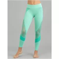 Леггинсы Giulia LEGGINGS SPORT RETE ESSENTIAL размер L, biscay green (Голубой)