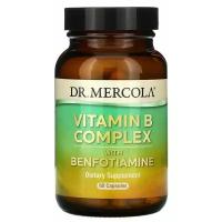 Dr. Mercola Vitamin B Complex with Benfotiamine (комплекс витаминов группы B с бенфотиамином) 60 капсул