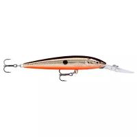 Воблеры для троллинга Rapala Down Deep Husky Jerk 12 цв. SBR, 15 гр 120 мм, на щуку, судака, минноу / нейтральная плавучесть, до 5,7м