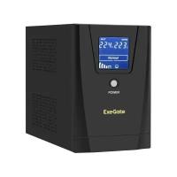 EXEGATE ИБП EX292804RUS ИБП SpecialPro Smart LLB-1600. LCD. AVR.2SH.3C13. USB <1600VA 950W, LCD, AVR, 2 Schuko+3 C13, USB, съемн. кабель, металлический