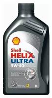 Shell Масло Моторное Синтетическое Shell Helix Ultra 5w-40 (1л)