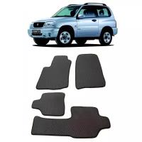 Suzuki Grand Vitara FT 3дв 2000 - 2006 коврики EVA Smart Только два передних