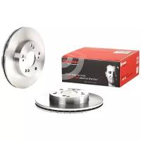 BREMBO 09. A115.10 (0986AB6394 / 0986AB9606 / 09A11510) диск тормозной передний вентилируемый Honda (Хонда) stream (rn) ( 5.01-7.06) f (Комплект 2 штуки)