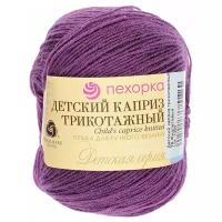 Пряжа Пехорка Детский каприз трикотажный 5, 50 % шерсть, 50 г, 400 м, 5 шт., 078 фиолетовый