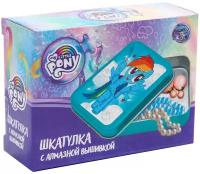 Hasbro Набор алмазной вышивки на шкатулке Рейнбоу Деш, My Little Pony (5504065) 9,7х13,1 см