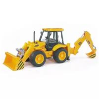 Экскаватор Bruder JCB 4CX 02-428 1:16, 52 см, желтый/черный