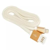 Кабель USB 2.0 AM - Lightning(M) (1м) 8P, силиконовый шнур, разъемы золотой металлик CC-ApUSBgd1m Cablexpert