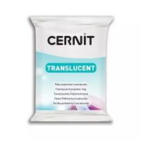 CE0920056 Пластика полимерная запекаемая 'Cernit 'TRANSLUCENT' прозрачный 56 гр. (010 белый с блестками)