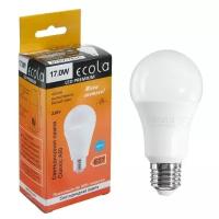 Лампа светодиодная Ecola classic Premium, А60, 17 Вт, Е27, 4000 К, 220 В, 115х60 мм 5375291