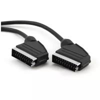 Кабель SCART - SCART 3м Gembird CCV-518-3M Black