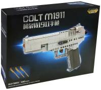 Конструктор KAZI KY88002 Пистолет Colt M1911 385 деталей