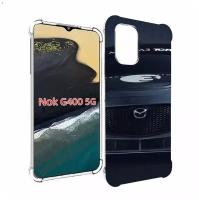 Чехол MyPads mazda мазда 3 для Nokia G400 5G задняя-панель-накладка-бампер