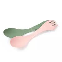 Набор ловилок Light My Fire Spork original BIO 2-шт (sandygreen/dustypink)