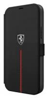 Чехол-книжка CG Mobile Ferrari Off-Track Genuine leather Stitched stripe Booktype для iPhone 12/12 Pro