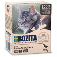 Консервы Bozita Tetra CiJ Duck кусочки в желе с уткой для кошек (370 г, Утка) 16 шт