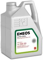 Полусинтетическое моторное масло ENEOS Super Diesel CG-4 5W-30, 6 л