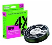 Шнур плетеный Sufix SFX 4X зеленый 135 м 0.128 мм 5.5 кг