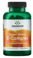 Swanson Super Stress B Complex (Комплекс витаминов группы B) 100 капсул