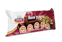 Мини-рулеты Мастер десерта Шоколад-орех, 175 г х 15 шт