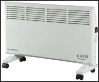 Конвектор OASIS, регулировка температуры, отключение при перегреве, термостат, 2000Вт, 25кв