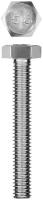 Болт ГОСТ 7798-70, M6 x 40 мм, 5 шт, кл. пр. 5.8, оцинкованный, ЗУБР {303086-06-040}