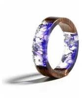 кольцо из древесной, эпоксидной смолы (4)