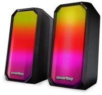 Акустическая система 2.0 SmartBuy RAPTURE, Bluetotoh, 6Вт, RGB-подсветка, USB