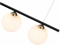 Подвесная люстра Indigo Interior Lighting Indigo Opaco 11015/3P Black V000152