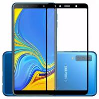 Защитное стекло 5D Glass Pro для Samsung Galaxy A7 2018 черное