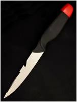 Нож нетонущий рыбацкий Ножемир рыбак F-313BL с ножнами