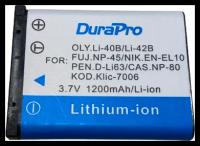 Аккумулятор DuraPro LI-42B для Olympus 1200 mAh