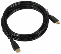 Кабель HDMI-HDMI (m) 3м. BURO HDMI 1.4 Позолоченные контакты черный (BHP HDMI V1.4 3M LOCK)