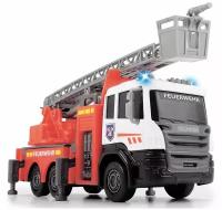 Пожарная машинка автолестница SCANIA die-cast 17 см свет звук Dickie Toys 3712016-2