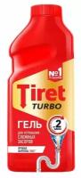 Гель Tiret Turbo для устранения засоров в трубах