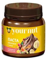 Паста ореховая с какао и карамелью Your nut, 250 г, пластиковая банка