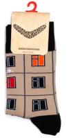 Носки BOOOMERANGS, размер 40-45, серый