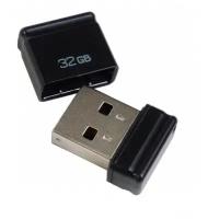 Накопитель USB 2.0 32Гб QUMO Nano, черный