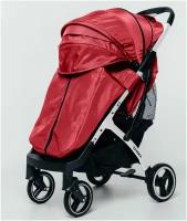Детская прогулочная коляска YP KEKA, с сумкой, для путешествий, Красный, белая рама