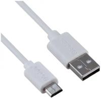 Data-кабели Belsis Кабель Belsis, microUSB - USB, 1.8 А, 1.2 м, белый