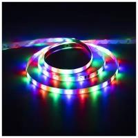 Комплект светодиодной ленты 5 м, IP65, SMD2835, 54 LED/м, 12 В, RGB