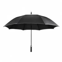 Зонт NINETYGO Double-layer Windproof Golf Automatic Umbrella, автомат, двухслойный, ветрозащитный, черный