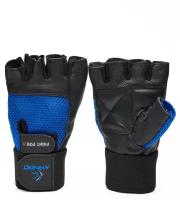 Перчатки для фитнеса Kango WGL-067 Black/Blue M