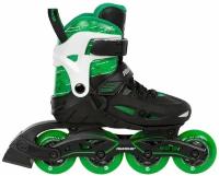 Роликовые коньки Powerslide Universe 4W Green (EUR:29-32)