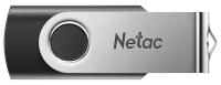 Флеш-накопитель USB 128GB Netac U505 чёрный/серебро