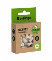 Кнопки силовые Berlingo Green Series, 30 шт, деревянные, европодвес (PN5030J)