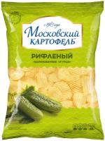 Чипсы Московский КАРТОФЕЛЬ картофельные рифленые