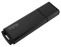 Накопитель USB 2.0 64Гб Netac U351 (NT03U351N-064G-20BK), черный